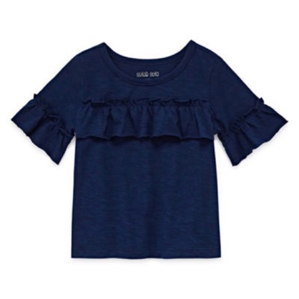 NWT Okie Dokie baby round short sleeve shirt